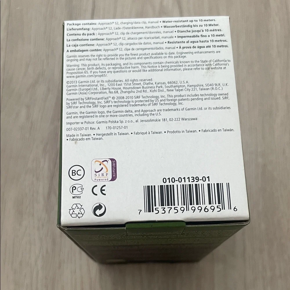 Garmin Approach S2 Black Smartwatch